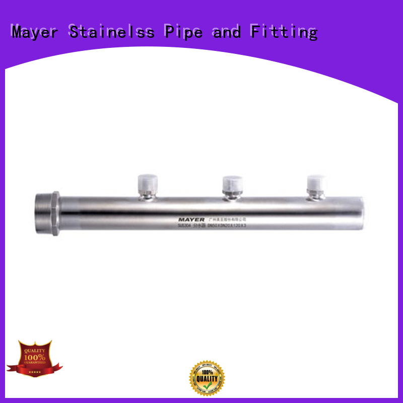 cost saved stainless steel press fittings manufacturers cold and hot water supply Mayer