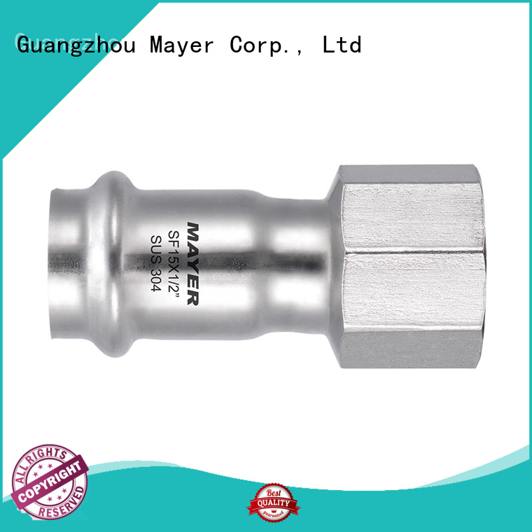 Mayer Custom stainless steel coupling factory HAVC