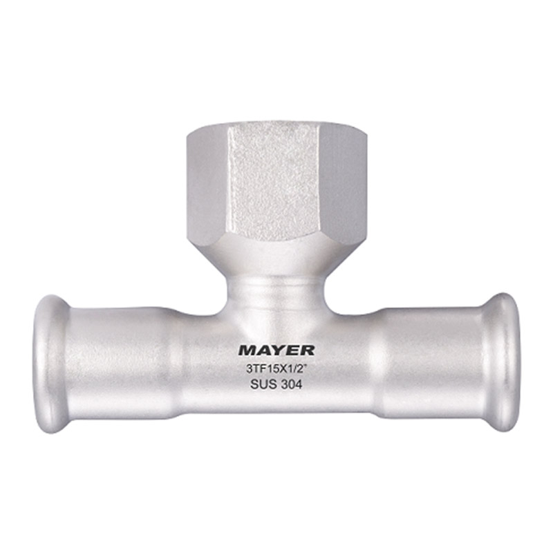 Mayer steel tee stainless steel factory water supply-1