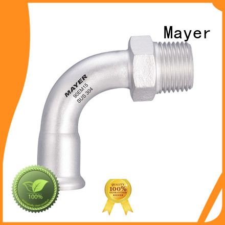 Mayer Top elbow fitting suppliers heating system