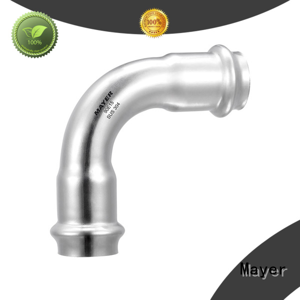Custom elbow fitting stainless for sale industrial oil pipe system