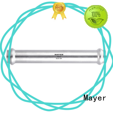 Custom stainless steel coupling mayer supply cold and hot water supply