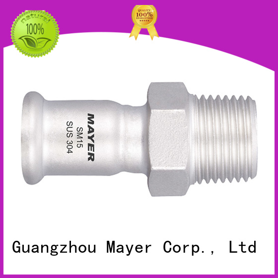 Mayer stainless stainless steel pipe coupling for business gas supply