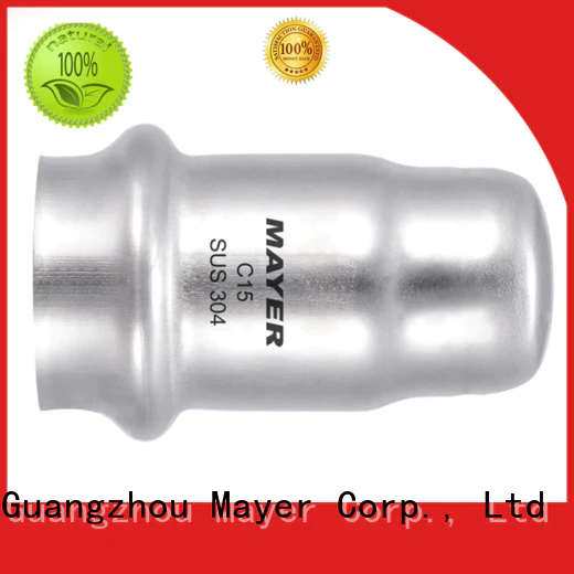 Mayer Wholesale stainless steel cap suppliers water pipeline
