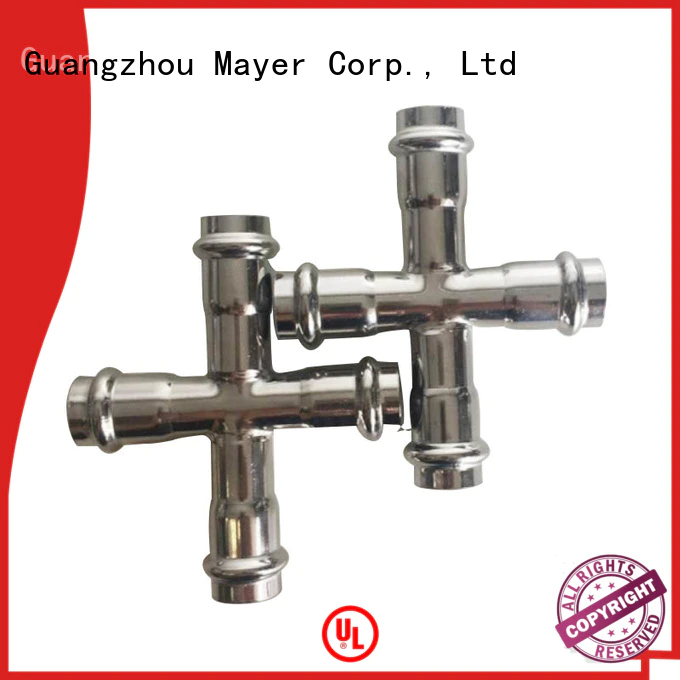 Mayer High-quality cross tee pipe fitting for sale gas supply