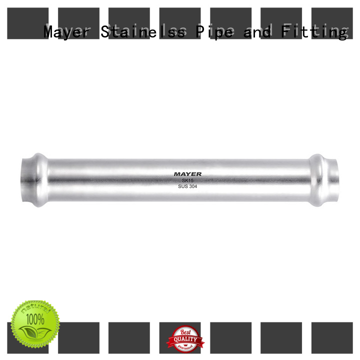 Mayer China stainless steel pipe coupling factory food industry