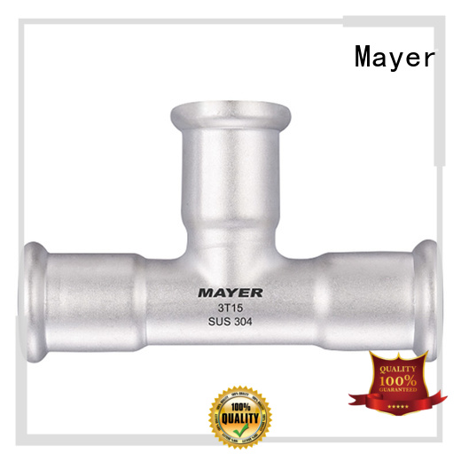 Mayer steel branch tee suppliers gas supply