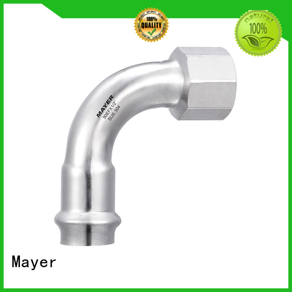 Mayer Custom fitting elbow suppliers industrial gas pipe system