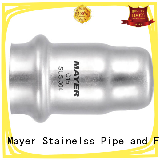 Mayer cap stainless pipe cap supply gas pipeline