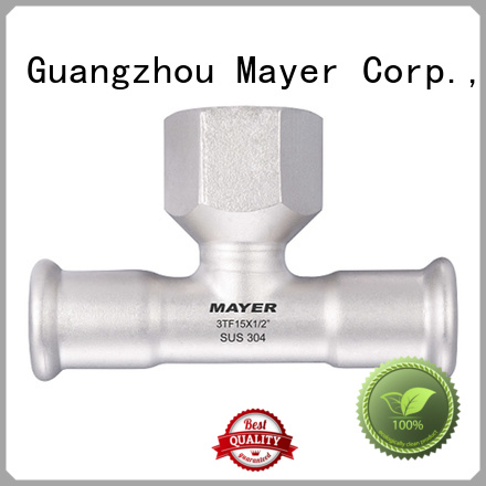 Latest tee pipe fitting profile suppliers gas supply
