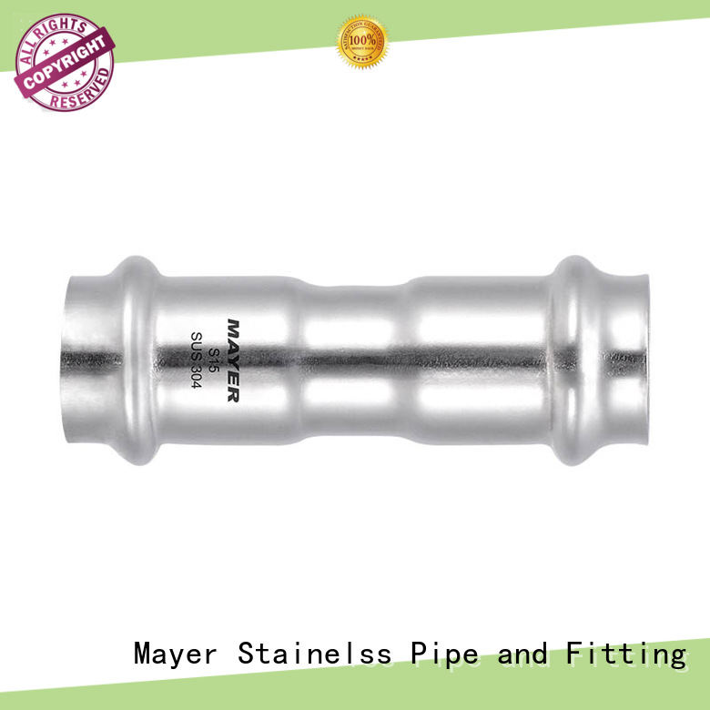 Mayer qualified press fit coupling manufacturer gas supply
