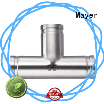 Custom grooved pipe fittings tee suppliers gas pipeline