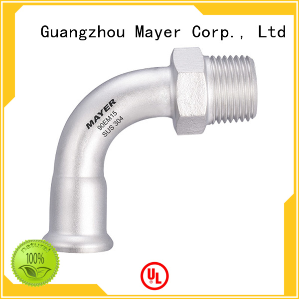 Mayer Best fitting elbow company potable water system