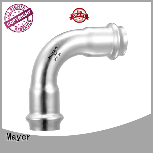 Mayer fitting elbow products steam system