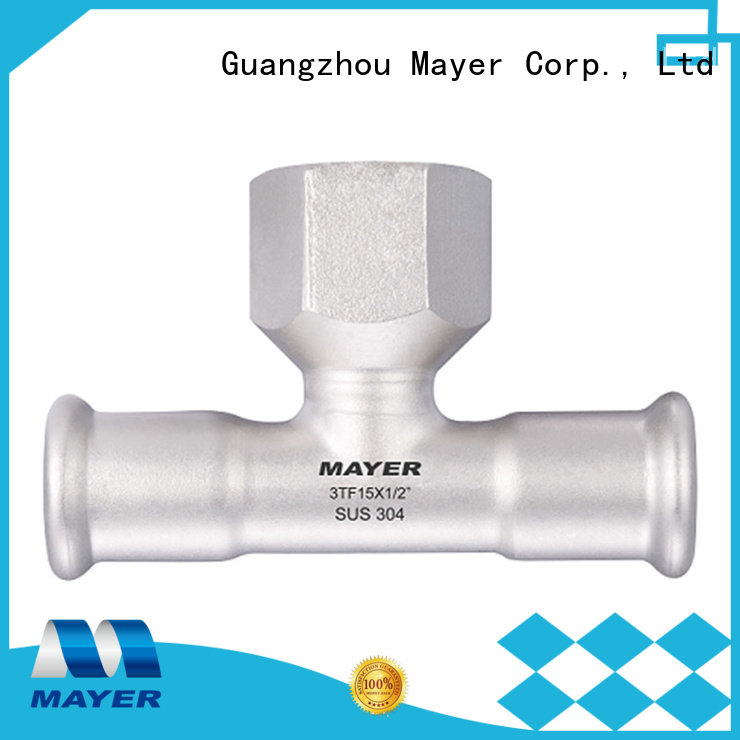 Mayer High-quality tee pipe fitting supply water supply