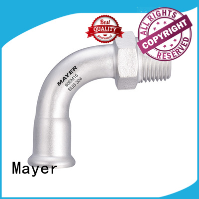 Mayer elbow fitting for sale industrial oil pipe system