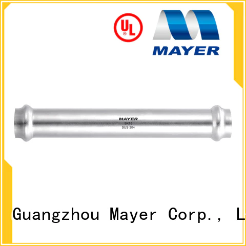Mayer manifold pipe coupling factory food industry