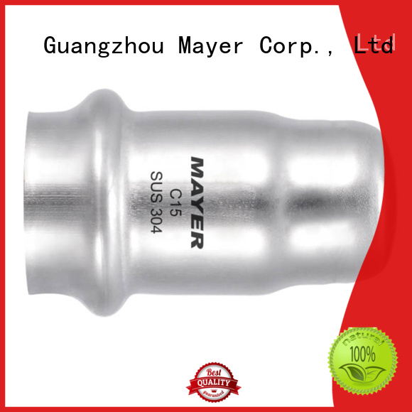 Mayer qualified fitting cap gas pipeline