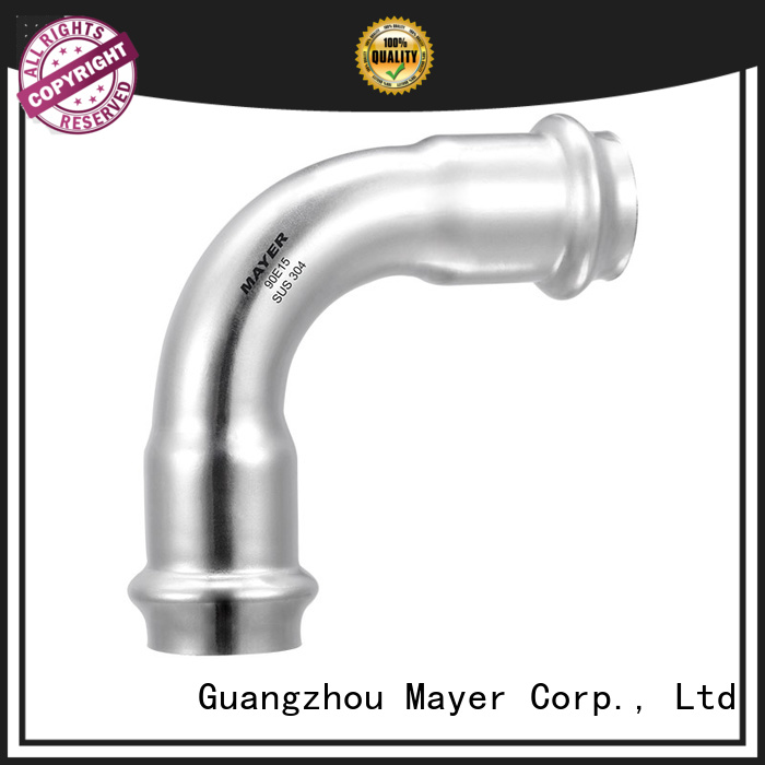 Mayer New elbow fitting factory heating system