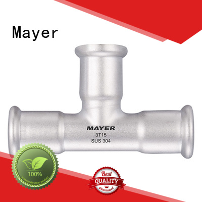 Mayer gas tee pipe fitting company water supply