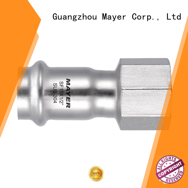 Mayer fitting pipe coupling supply food industry