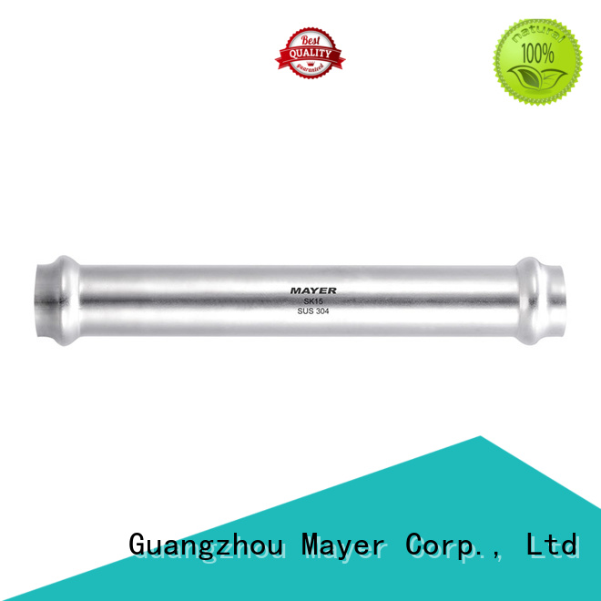 Mayer stainless steel coupling custom design HAVC