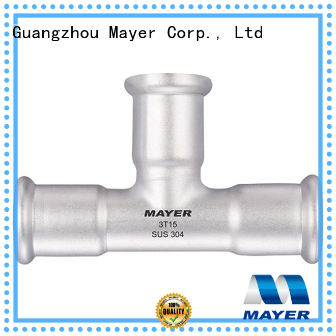 Mayer branch tee maker water supply
