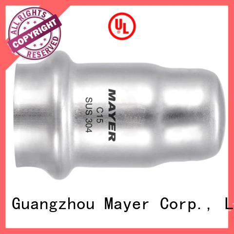 Mayer fitting stainless pipe cap for sale water pipeline