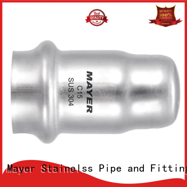 Mayer profile stainless steel end cap company water pipeline