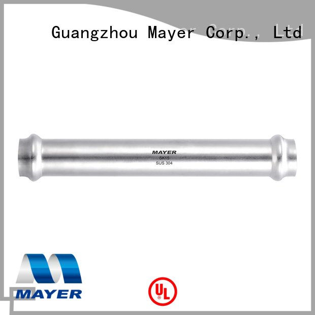 Mayer 304316l pipe coupling for business cold and hot water supply