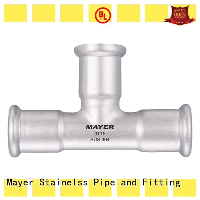 Mayer branch tee pipe fitting for sale water supply