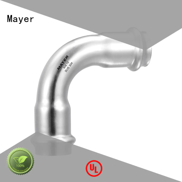Mayer fitting elbow fitting for business industrial oil pipe system