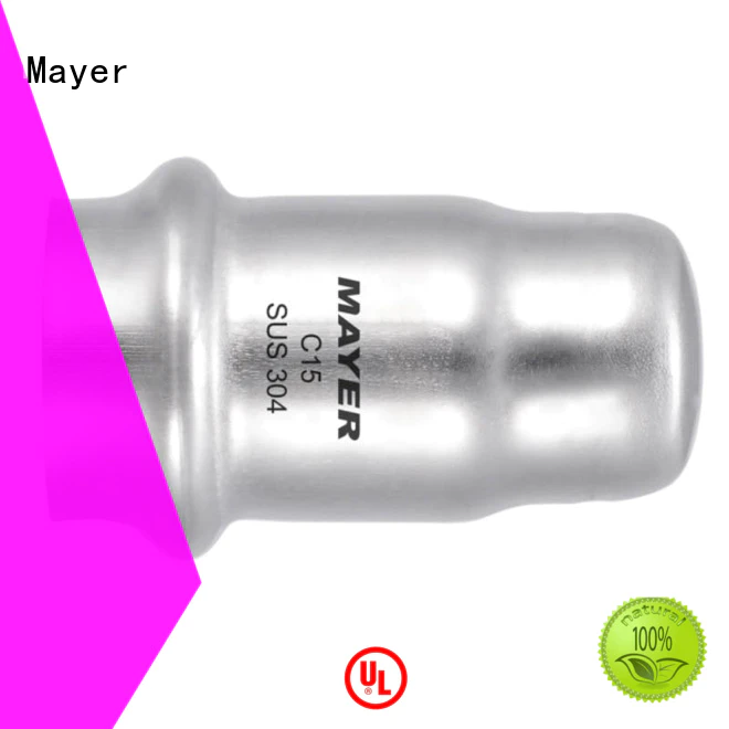 Mayer New end cap stainless steel suppliers water pipeline