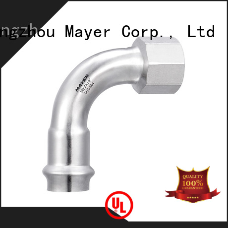 Mayer steel elbow fitting for sale heating system