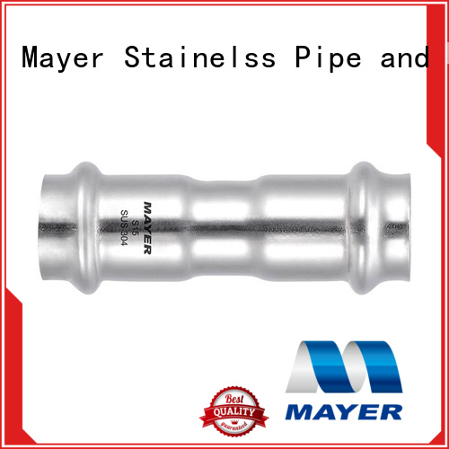 Custom stainless steel coupling adapter factory food industry
