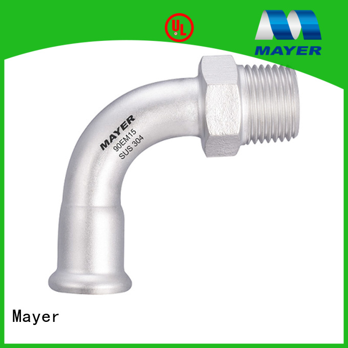 Mayer New fitting elbow for sale potable water system