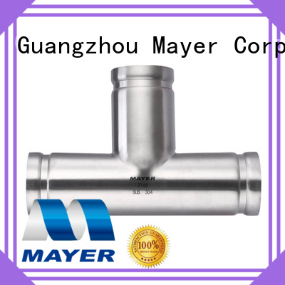 Mayer stainless grooved fitting factory water pipeline