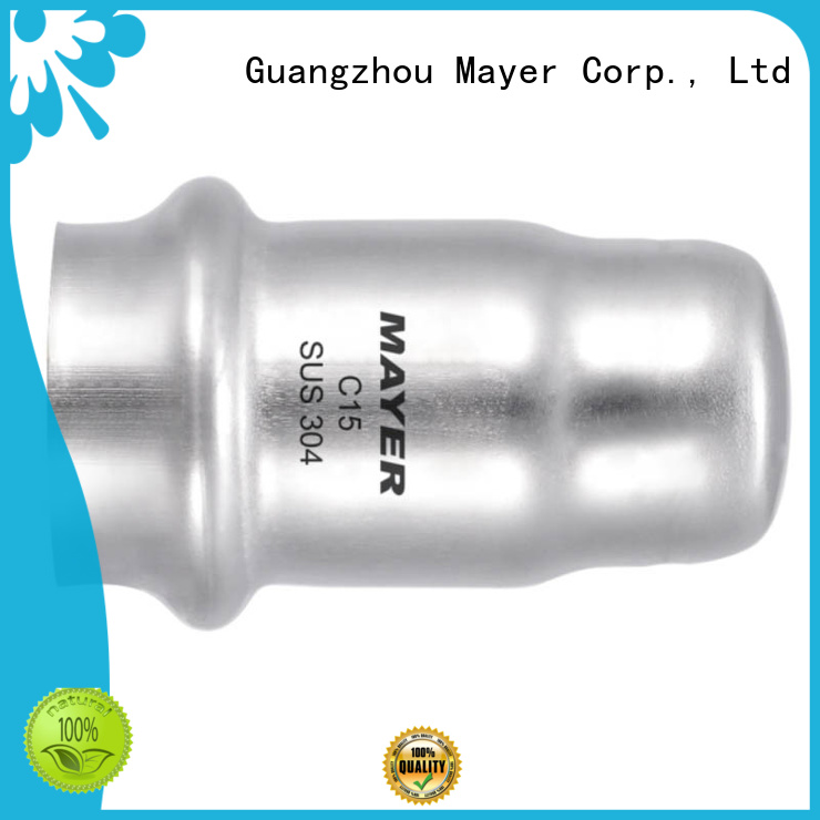 online stainless steel end caps for pipes factory price water pipeline Mayer