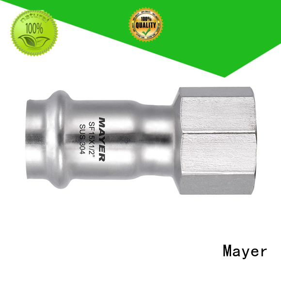 Latest stainless steel pipe coupling thread factory cold and hot water supply