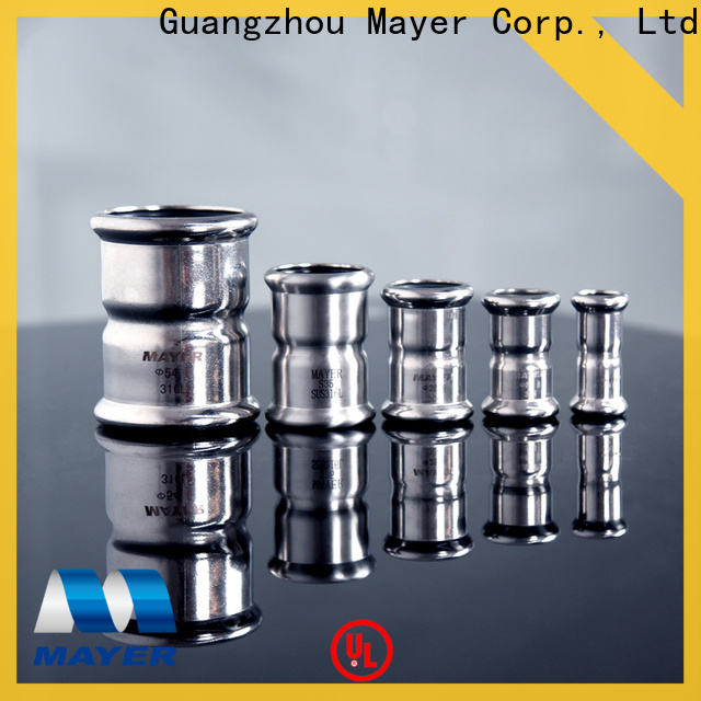 Custom stainless steel pipe coupling branches factory gas supply