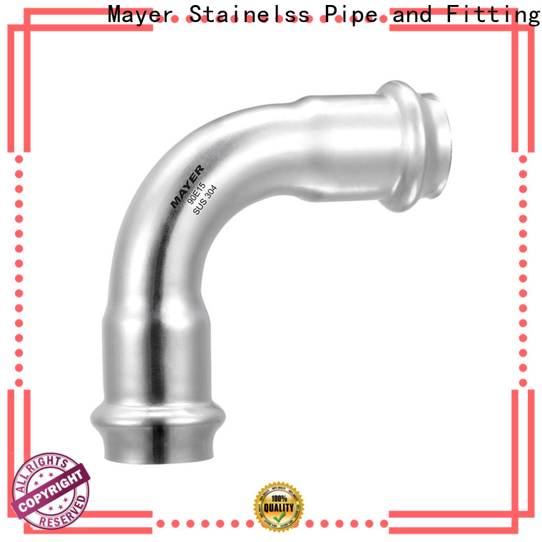 Mayer High-quality elbow pipe fitting for sale potable water system
