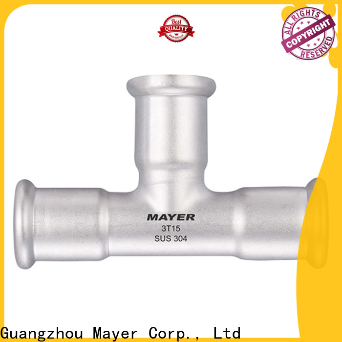 Mayer Custom tee pipe fitting company gas supply