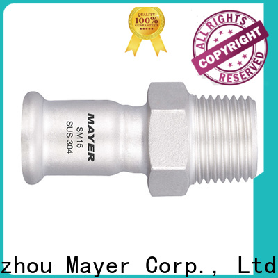 Mayer High-quality press coupling suppliers cold and hot water supply