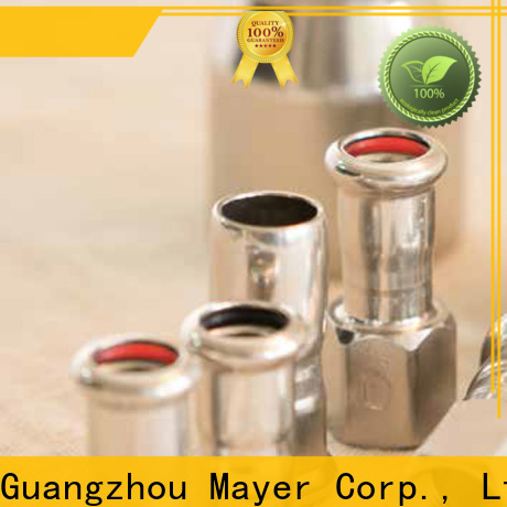 Mayer Top Press fittings for gas pipeline supply