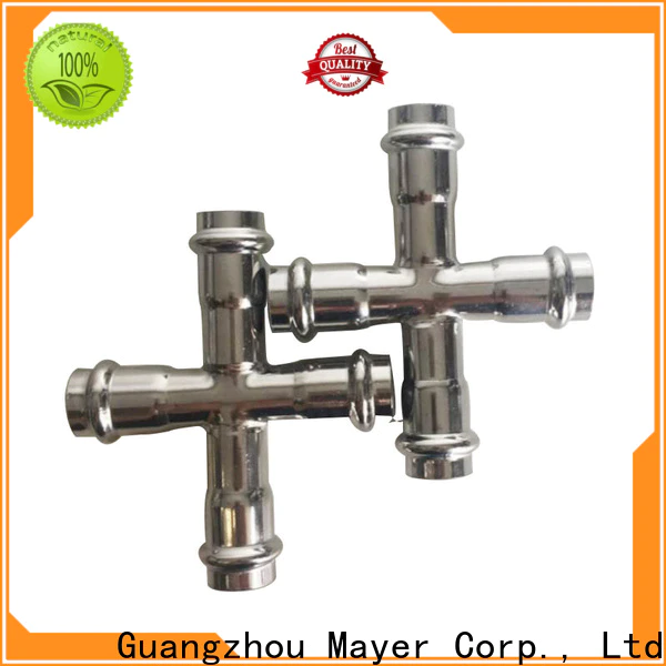 Mayer tee cross tee pipe fitting factory food industry