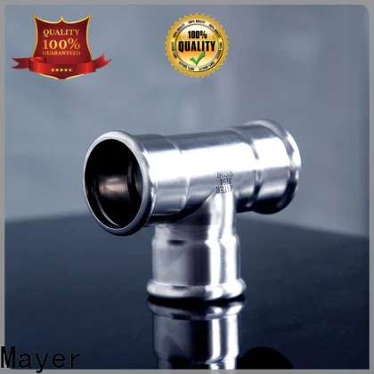 Mayer female branch tee factory gas supply