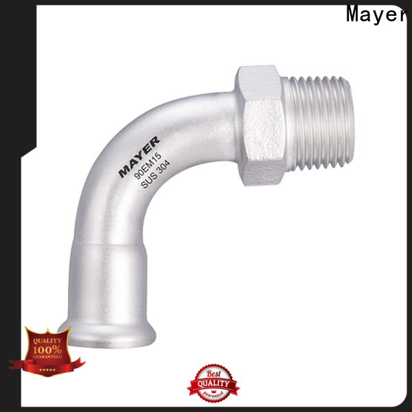 Best fitting elbow mv factory industrial gas pipe system