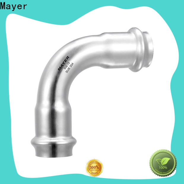 Mayer profile elbow fitting company steam system