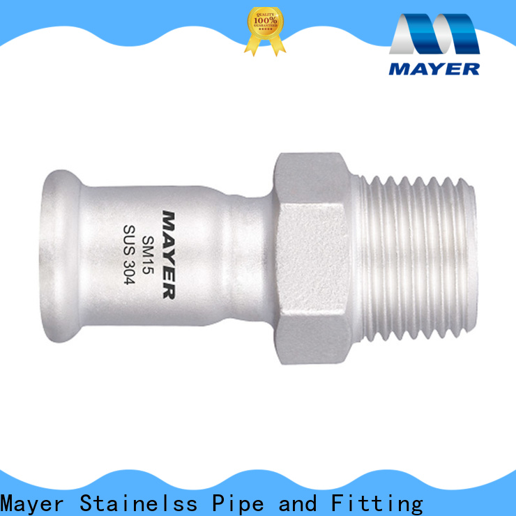 Mayer slip stainless steel pipe coupling suppliers food industry