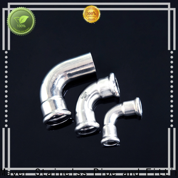 Mayer steel elbow fitting factory tap water system